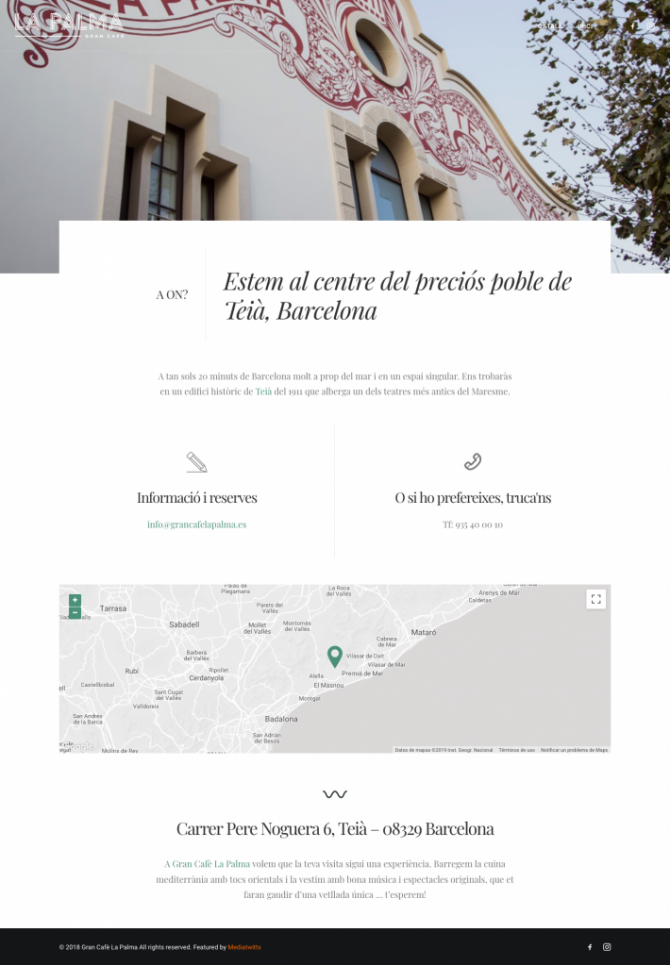 FOTO WEB2_ Gran Cafè La Palma - Cuina mediterrànea i fusió a prop del mar